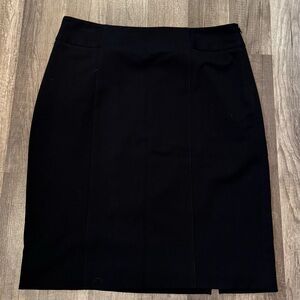 White House Black Market Classic Black Pencil Skirt